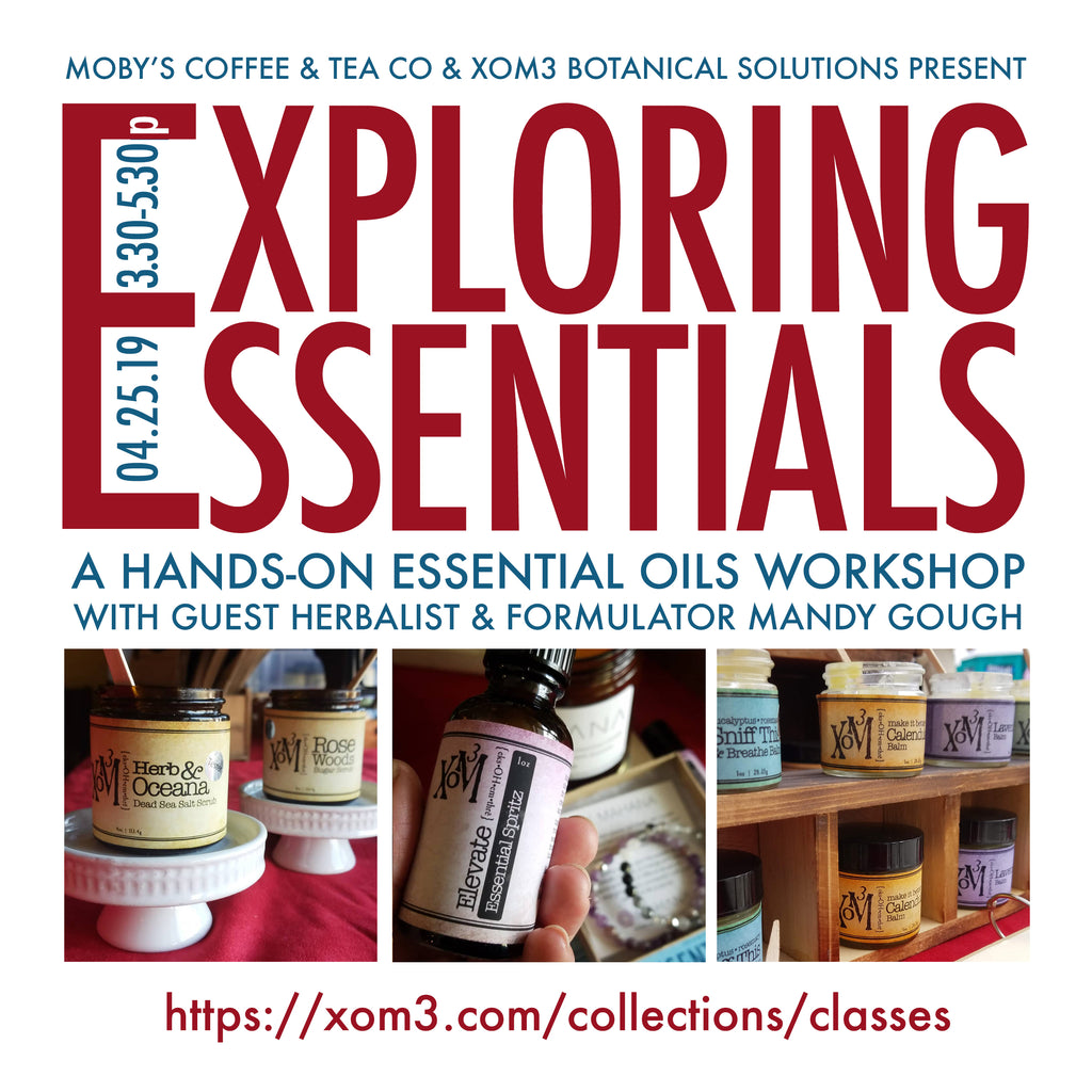XoM3 Exploring Essentials Workshop 4/25/2019 - XoM3 Botanical Solutions