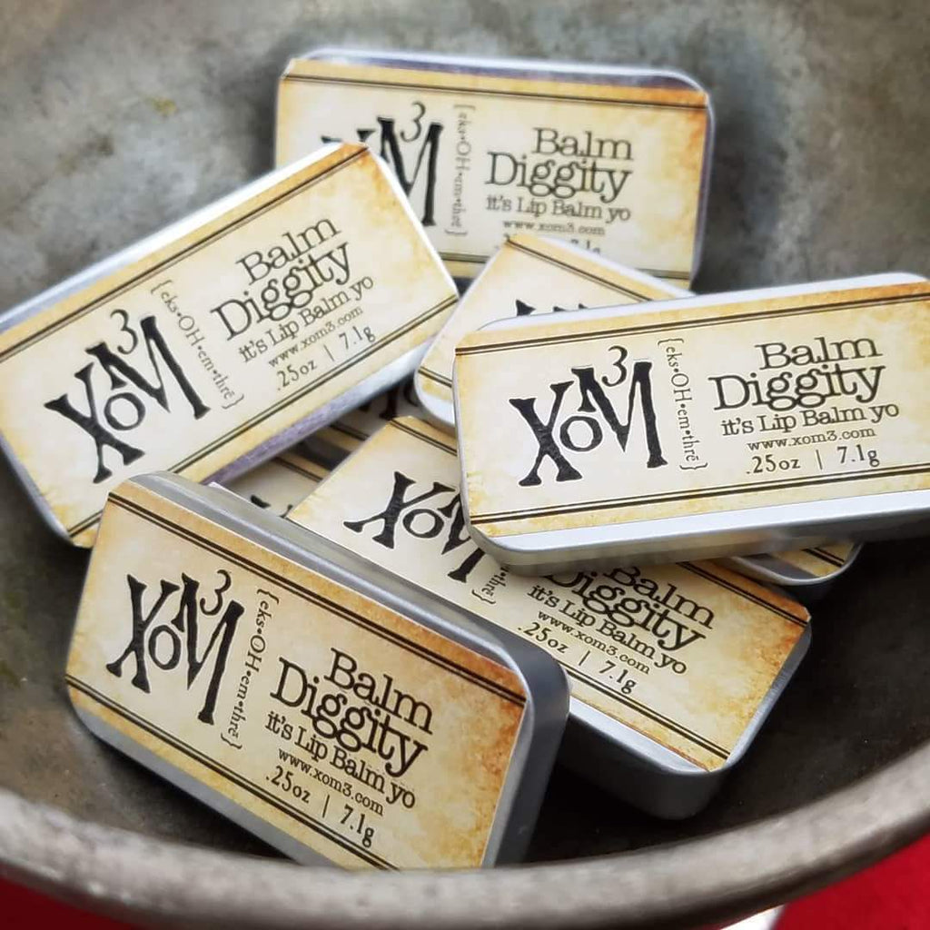Balm Diggity Lipbalm - XoM3 Botanical Solutions