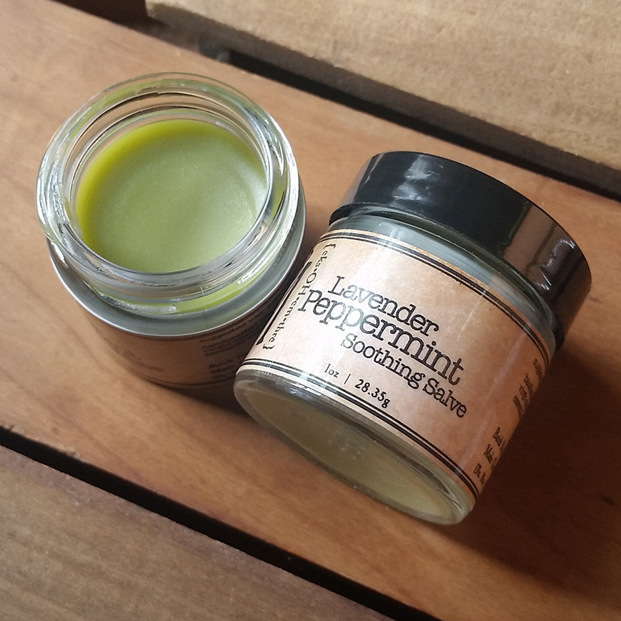 Lavender Peppermint Soothing Salve - XoM3 Botanical Solutions