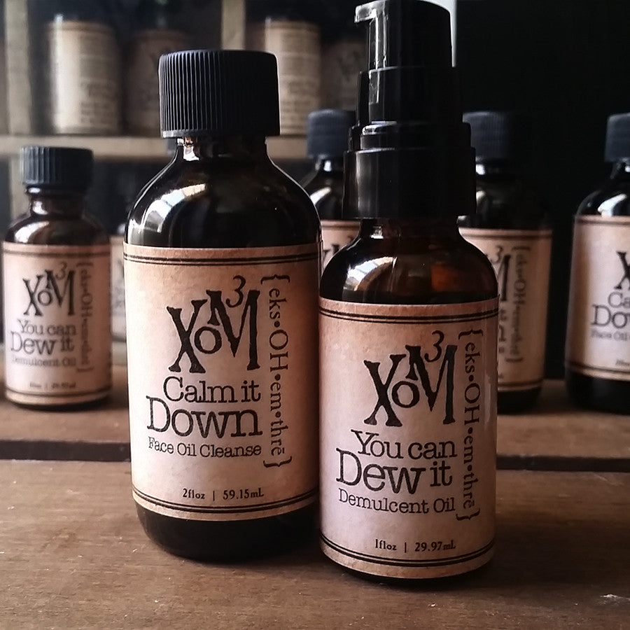 Signature Face - Cleansing Oil & Nourishing Moisture Face Oils - XoM3 Botanical Solutions